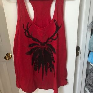 Rock and republic razor back tank top